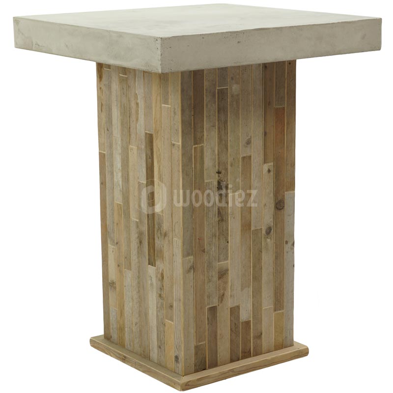 Statafel beton en steigerhout huren